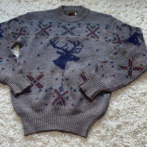 Vintage Boston Traders Sweater  100% Pure Wool  Small